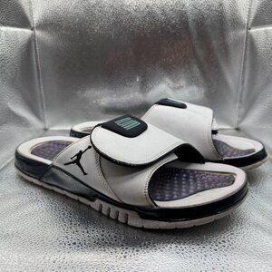 Size 10 Nike Air Jordan Hydro XI Easter Emerald Mens Slide Sandals AA1336-117